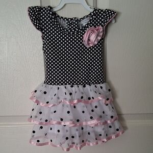 Polka Dot Dress Sweet Heart Rose